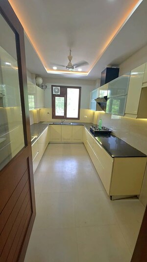 Kitchen in 3 BHK Builder Floor at Sector 10a – for Rent