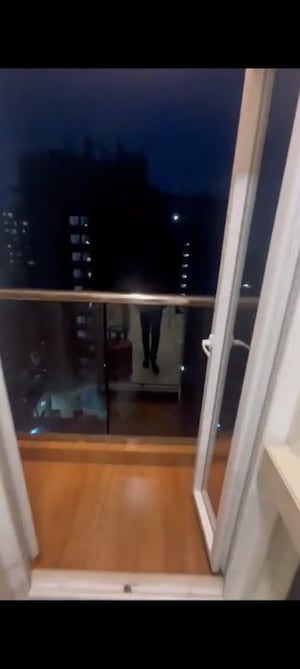 Balcony in 1 BHK Apartment at Raghav Amara, Kurla – for Rent