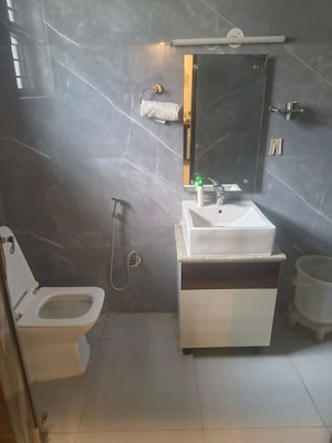 Bathroom in 5 BHK Builder Floor at Sector 10a – for Rent