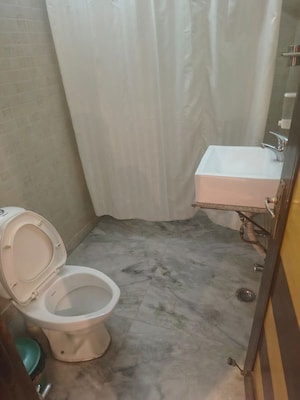 Bathroom in 5 BHK Builder Floor at Sector 10a – for Rent