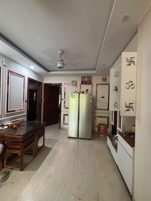 Living Room in 3 BHK Builder Floor at Sector 10a – for Rent