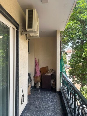 Balcony in 3 BHK Builder Floor at Sector 10a – for Rent