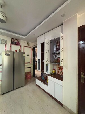 Living Room in 3 BHK Builder Floor at Sector 10a – for Rent