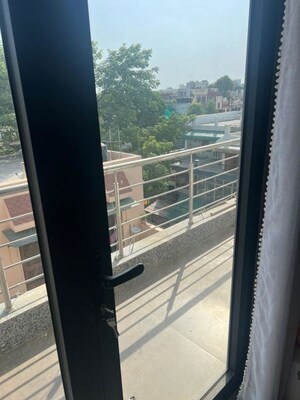 Balcony in 3 BHK Builder Floor at Sector 10a – for Rent