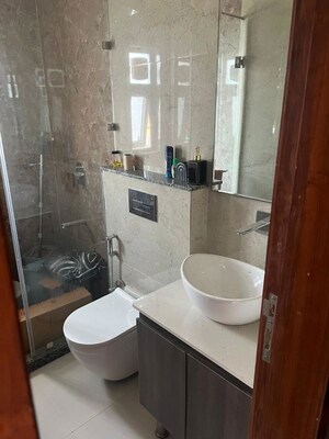 Bathroom in 3 BHK Builder Floor at Sector 10a – for Rent