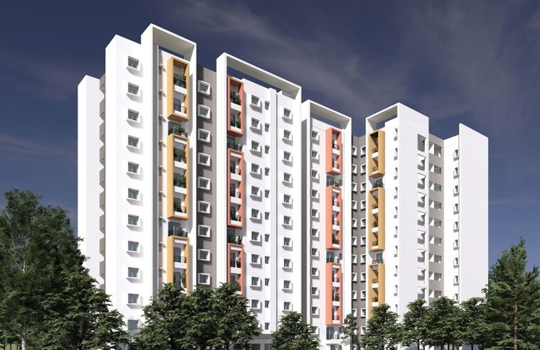Exterior View, alpine-pyramid 3 Bedroom 1485 Sq.Ft. Apartment In Sahakara Nagar Bangalore 10486086