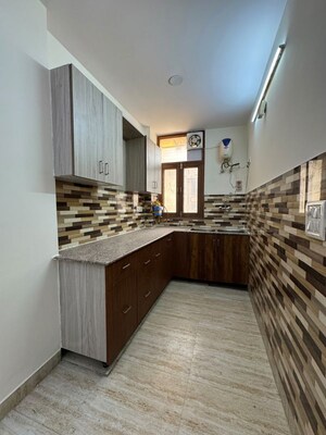Kitchen in 2 BHK Builder Floor at Chattarpur – for Rent
