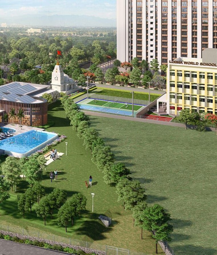Exterior View, lodha-crown-quality-homes-dombivli 2 Bedroom 488 Sq.Ft. Apartment In Dombivli East Thane 10486175