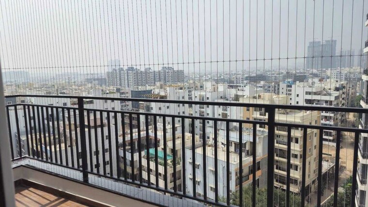 Balcony, eipl-corner-stone  1950 Sq.Ft. Apartment In Gandipet Hyderabad 10486188