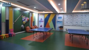 Living Room in 3 BHK Apartment at Bricks Skywoods, Tellapur – for Sale