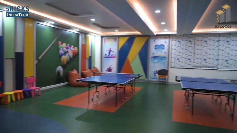 Living Room, bricks-skywoods 3 Bedroom 1980 Sq.Ft. Apartment In Tellapur Hyderabad 10486182