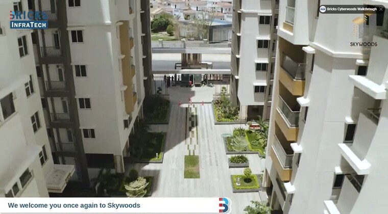 Exterior View, bricks-skywoods 3 Bedroom 1980 Sq.Ft. Apartment In Tellapur Hyderabad 10486182