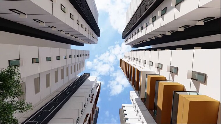 Exterior View, bricks-skywoods 3 Bedroom 1980 Sq.Ft. Apartment In Tellapur Hyderabad 10486182