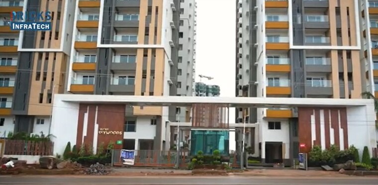 Entrance, bricks-skywoods 3 Bedroom 1980 Sq.Ft. Apartment In Tellapur Hyderabad 10486182