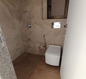Bathroom in 3 BHK Apartment at Sandesh Nagar – for Rent