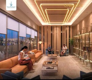 Living Room in 4 BHK Apartment at Andheri West – for Sale