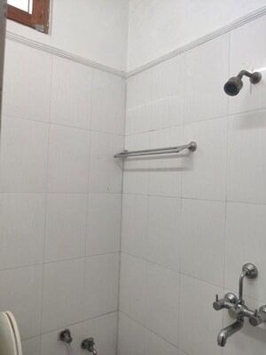 Bathroom in 1 RK Builder Floor at Aman Vihar – for Rent