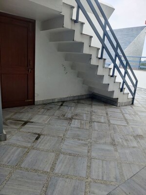 Staircase in 1 RK Builder Floor at Aman Vihar – for Rent