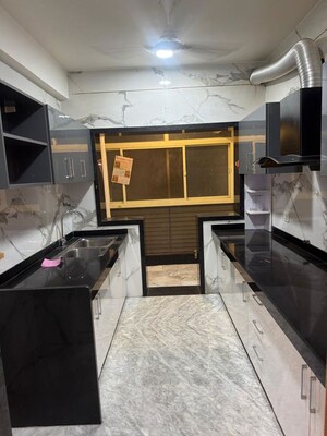 Kitchen in 3 BHK Builder Floor at Jakhan – for Rent
