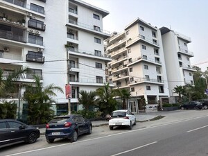 3 BHK Builder Floor – Exterior View View at Jakhan - for Rent