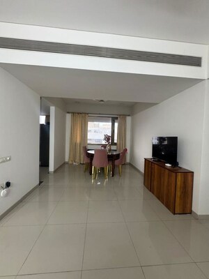 Living Room in 4 BHK Apartment at Marigold Apartments Kalyani Nagar, Kalyani Nagar – for Rent