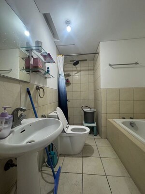 Bathroom in 4 BHK Apartment at Marigold Apartments Kalyani Nagar, Kalyani Nagar – for Rent