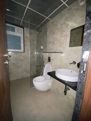 Bathroom in 3 BHK Apartment at Marigold Apartments Kalyani Nagar, Kalyani Nagar – for Rent