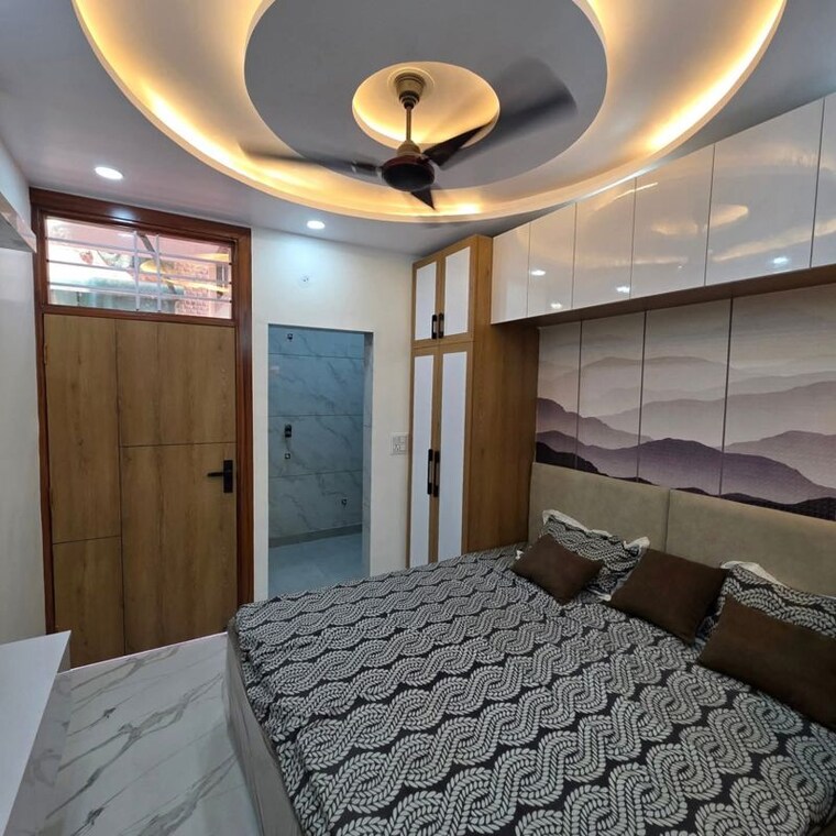 Bedroom, om vihar 2.5 Bedroom 456 Sq.Ft. Builder Floor In Om Vihar Delhi 10486281