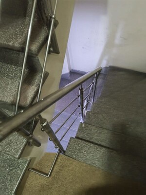 Staircase in 3 BHK Builder Floor at Malviya Nagar – for Rent