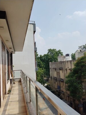 Balcony in 3 BHK Builder Floor at Malviya Nagar – for Rent