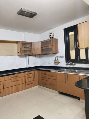 Kitchen in 3 BHK Builder Floor at Malviya Nagar – for Rent