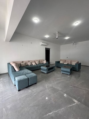 Living Room in 4 BHK Apartment at Naiknavare Eminence Saga, Viman Nagar – for Rent