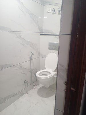 Bathroom in 4 BHK Apartment at Sector 10 Dwarka – for Rent