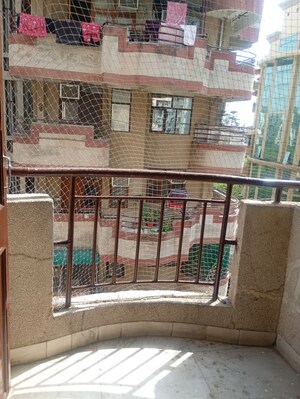 Balcony in 3 BHK Apartment at Sector 18 Dwarka – for Rent