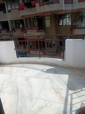 Balcony in 3 BHK Apartment at Sector 18 Dwarka – for Rent