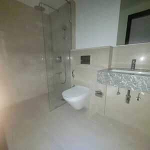 Bathroom in 3 BHK Apartment at Piramal Mahalaxmi, Mahalaxmi – for Rent