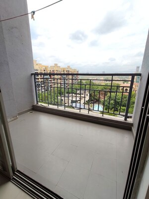 Balcony in 2 BHK Apartment at Bramhacorp F Residences, Kalyani Nagar – for Rent