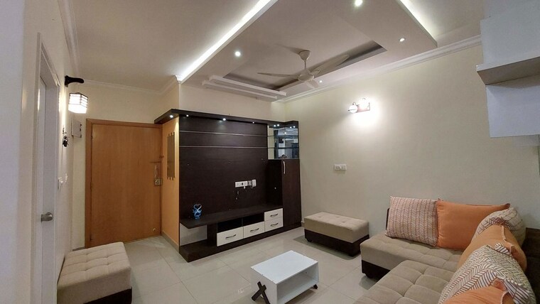 Living Room, mantri-webcity 3 Bedroom 1155 Sq.Ft. Apartment In Hennur Bangalore 10486373