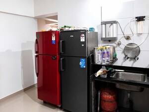Kitchen in 3 BHK Apartment at Suyog Nisarg, Wagholi – for Rent