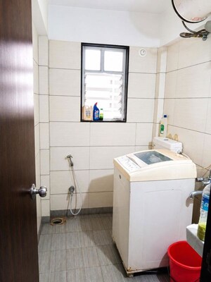 Bathroom in 3 BHK Apartment at Suyog Nisarg, Wagholi – for Rent