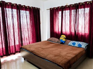Bedroom in 3 BHK Apartment at Suyog Nisarg, Wagholi – for Rent