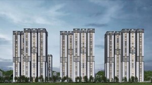 2 BHK Apartment – Exterior View View at Aparna Cyber Heights, Osman Nagar - for Sale
