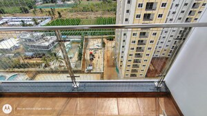Balcony in 2 BHK Apartment at Nambiar Millennia, Sarjapur Road – for Rent