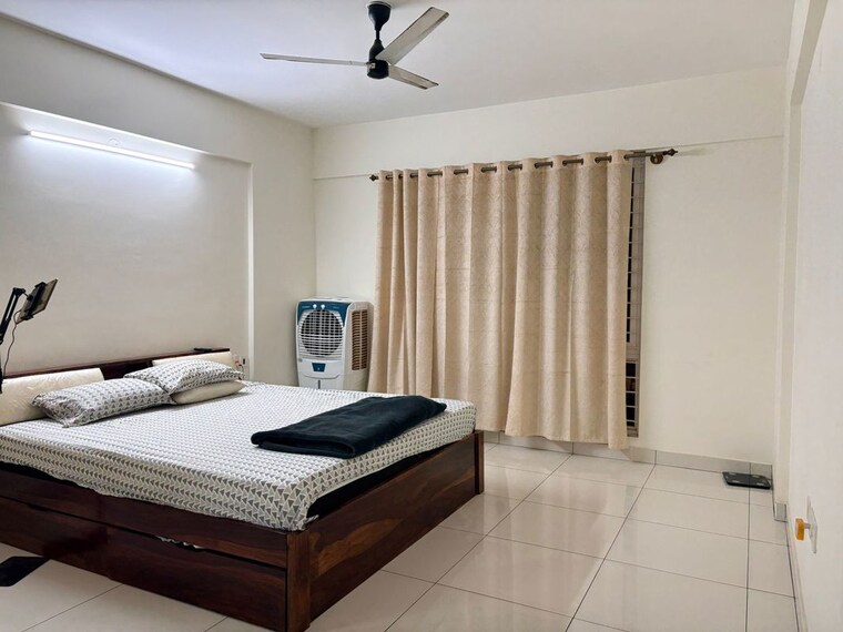 Bedroom, bm-serenity 3 Bedroom 1650 Sq.Ft. Apartment In Hsr Layout Bangalore 10486390