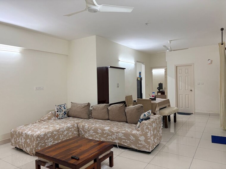 Living Room, bm-serenity 3 Bedroom 1650 Sq.Ft. Apartment In Hsr Layout Bangalore 10486390