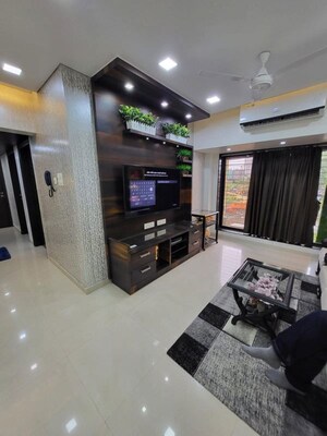 Living Room in 2.5 BHK Apartment at Evershine Embassy, Andheri West – for Rent