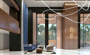 Lobby in 4 BHK Apartment at Raheja Park West, Santacruz West – for Sale