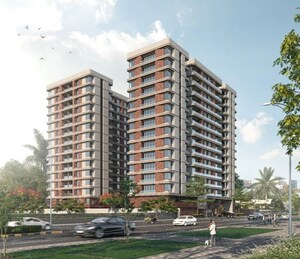 3 BHK Apartment – Exterior View View at Vesu - for Sale