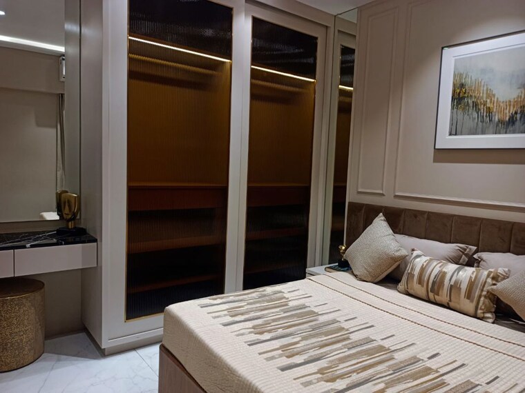Bedroom, vihang-marina 1 Bedroom 375 Sq.Ft. Apartment In Ghodbunder Road Thane 10486515