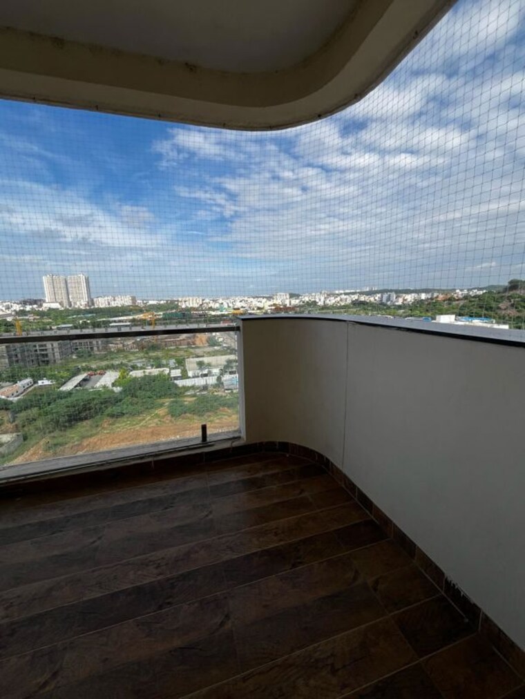 Balcony, amigo-united-avenues 3 Bedroom 1700 Sq.Ft. Apartment In Narsingi Hyderabad 10486517